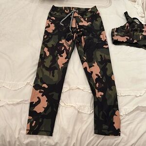 The upside workout leggings and sports bra